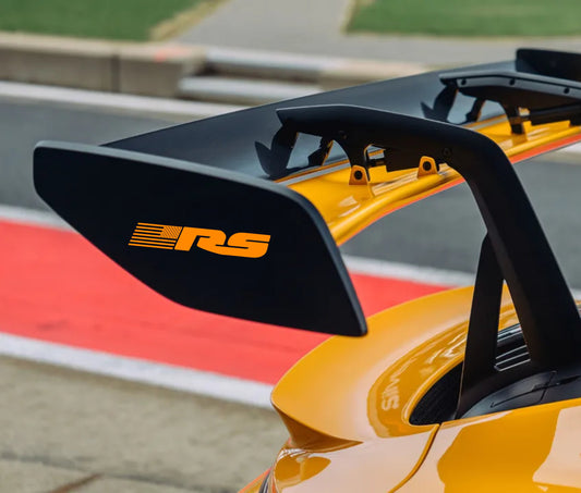 RS Tribute Spoiler Decal – American Flag for Porsche GT3 RS / GT2 RS Wings