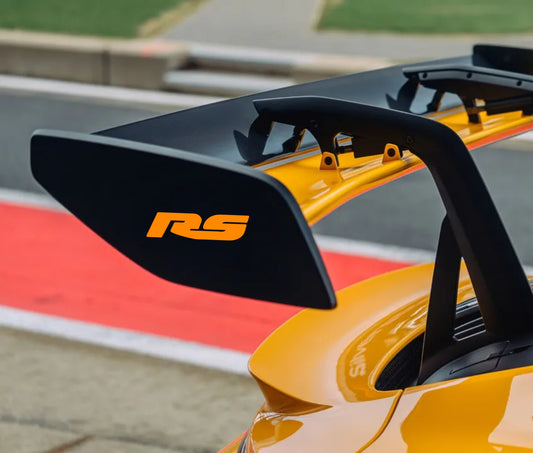Porsche RS Spoiler Decal – Classic Porsche Motorsport Style for GT3 RS / GT2 RS