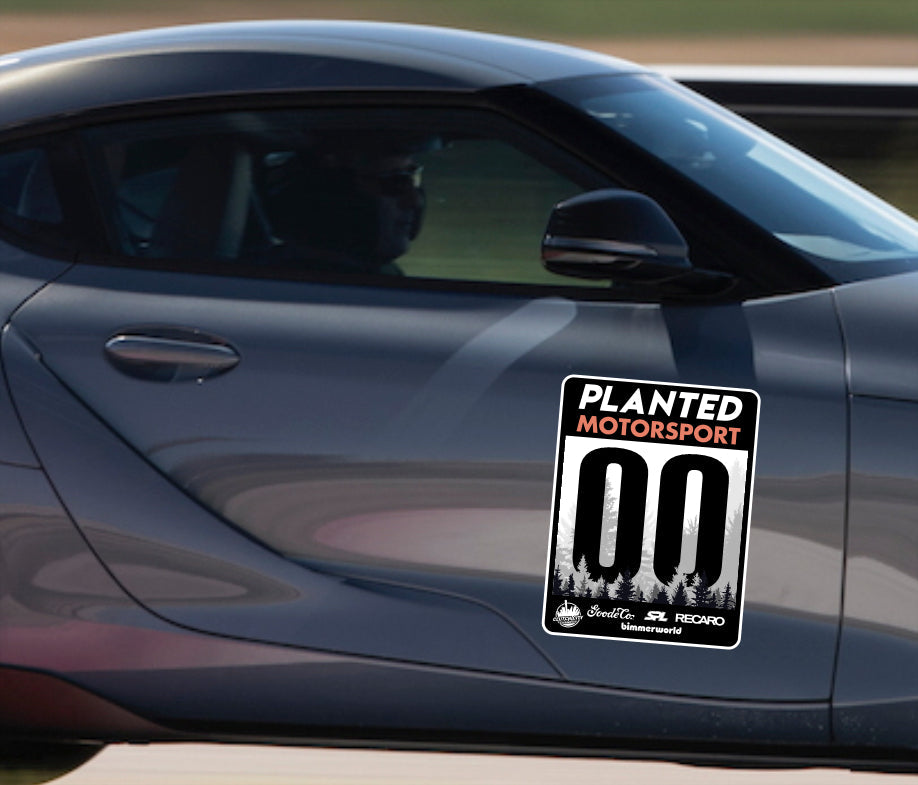 Planted MotorSport Door Card