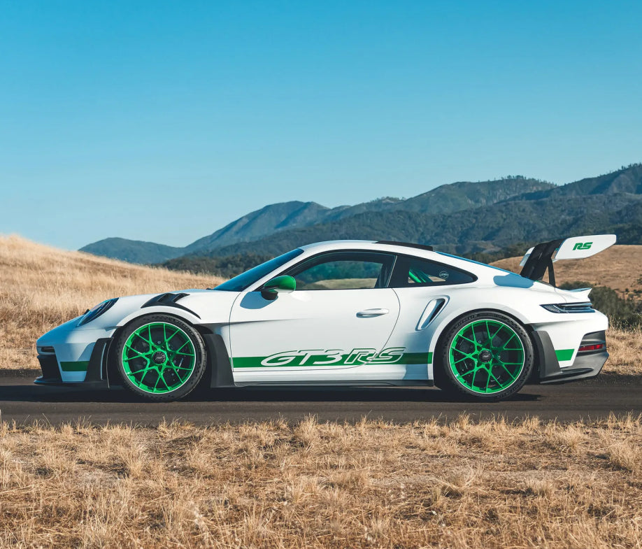 porsche 911 992 gt3rs side graphics